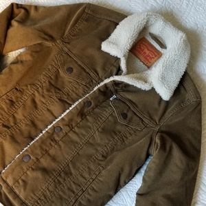 Levi's Sherpa Trucker Jacket (S)